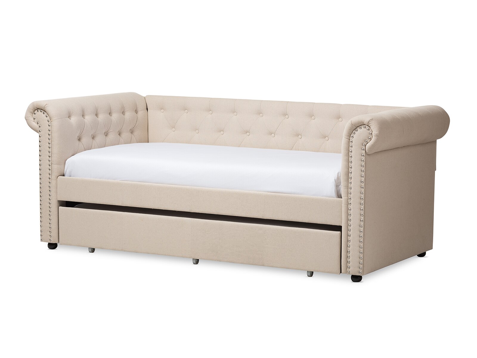 Mabelle Modern & Contemporary Trundle Daybed
